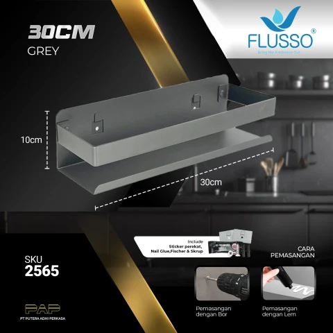 Flusso FLS Rak Bumbu Dapur