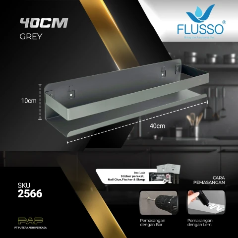 Flusso FLS Rak Bumbu Dapur