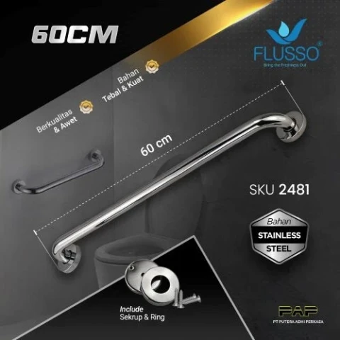 Flusso FLS Rak Bumbu Dapur + Gantungan