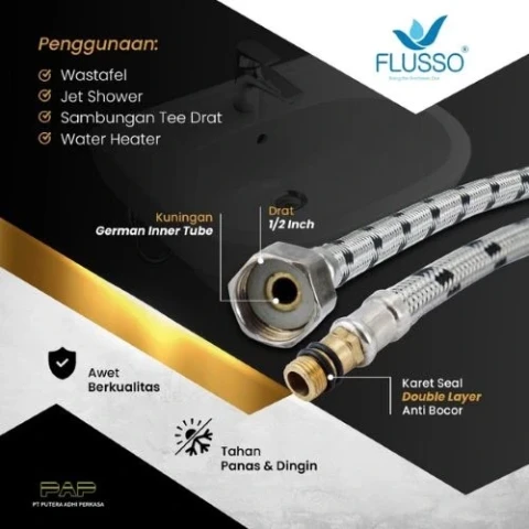 Flusso Selang Wastafel