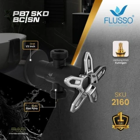 Flusso Kran PB7 SKD BC/SN