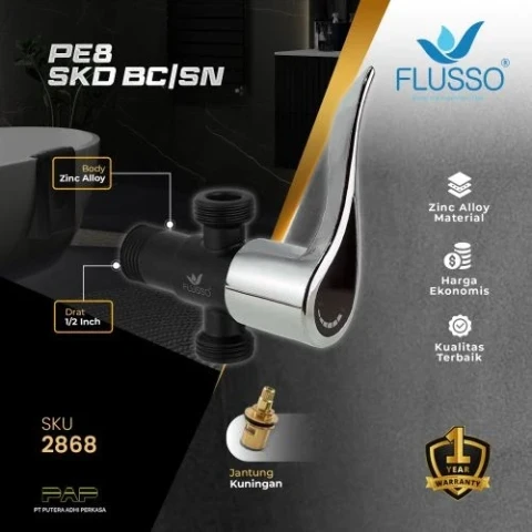 Flusso Kran PE8 SKD BC/SN
