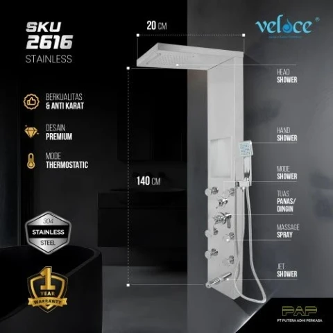 Veloce Shower Tiang SK Series
