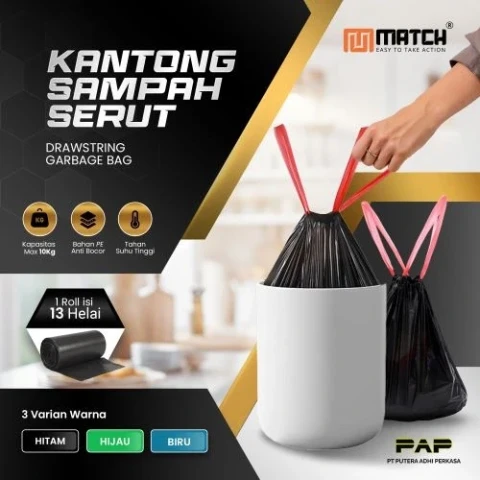 Match Kantong Sampah Serut