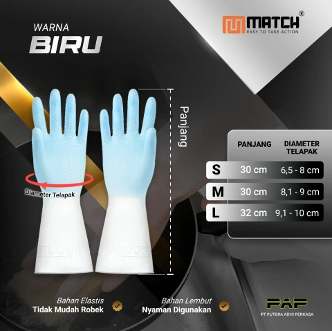 Match Sarung Tangan Silikon