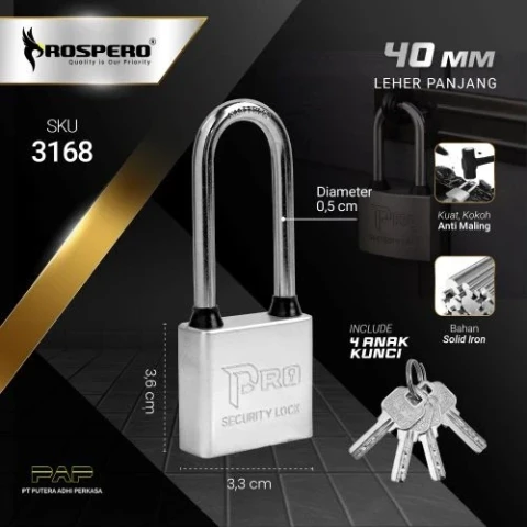 Prospero Gembok Pro Kompy Key