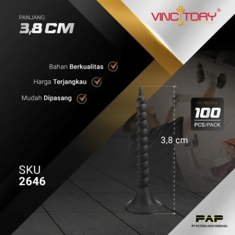 Vincitory Skrup Drywall Gypsum