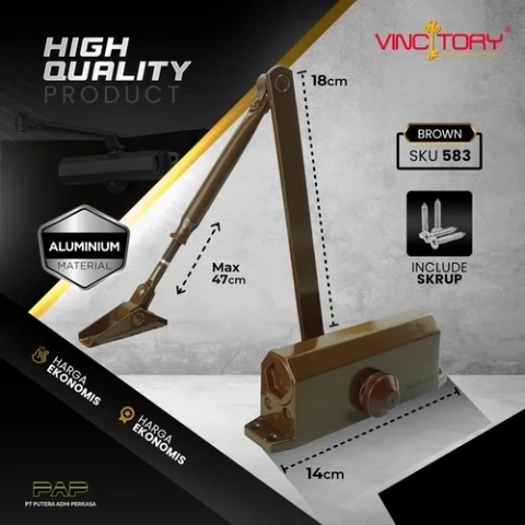 Vincitory Door Closer 65KG 90°