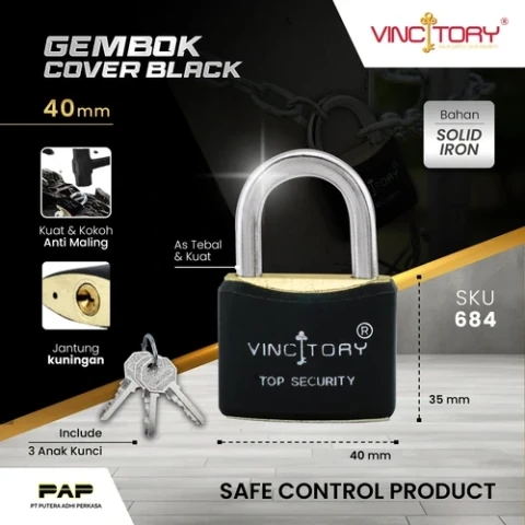 Vincitory Gembok Cover