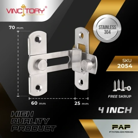Vincitory Grendel Sliding Tekuk 90°