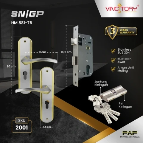 Vincitory Kunci TGG HM881-76 4 COMP KEY