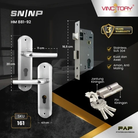 Vincitory Kunci TGG HM881-92 4 COMP KEY