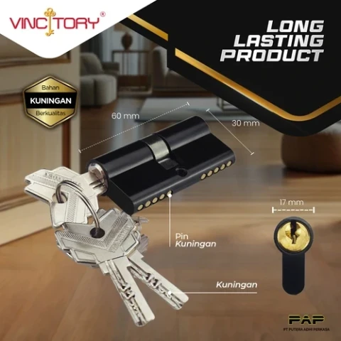 Vincitory Silinder Kunci ZC/Brass