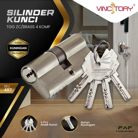 Vincitory Silinder Kunci ZC/Brass