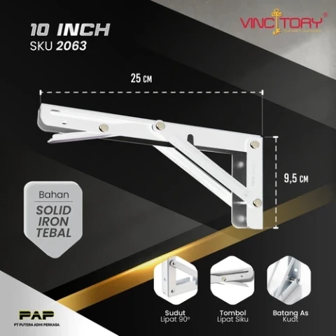 Vincitory Siku Rak Lipat White