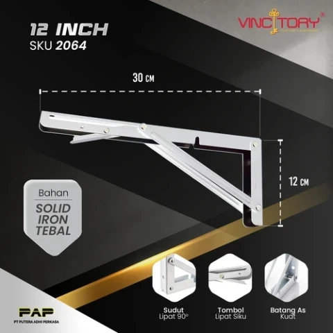 Vincitory Siku Rak Lipat White