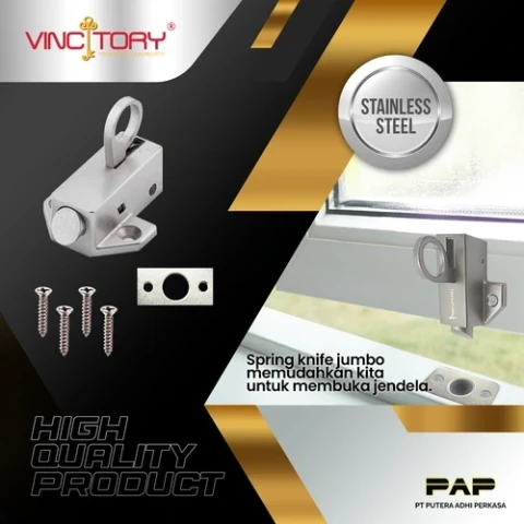 Vincitory Spring Knife Kotak Stainless