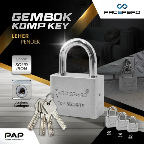 Prospero Gembok Komp Key