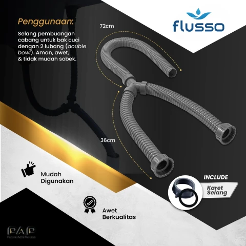 Flusso Selang Bak Cuci Piring