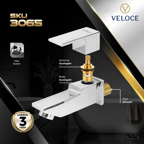 Veloce Kran ZE4 KTB Brass