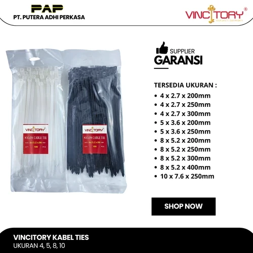 Solusi Praktis untuk Penataan Kabel yang Rapi Dengan Kabel Ties Vincitory