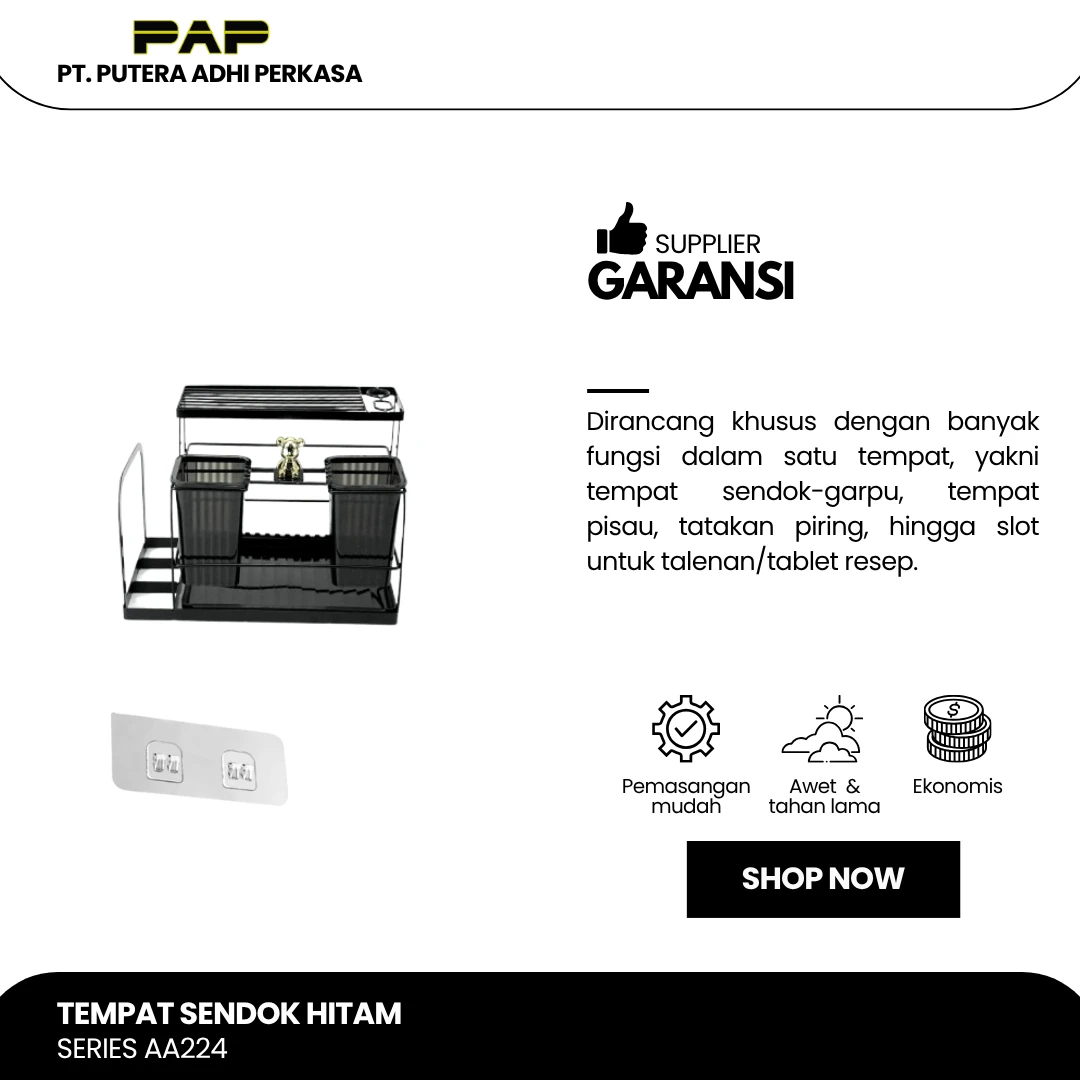 Tempat Sendok Hitam Multifungsi: Pengalaman & Fakta Menarik